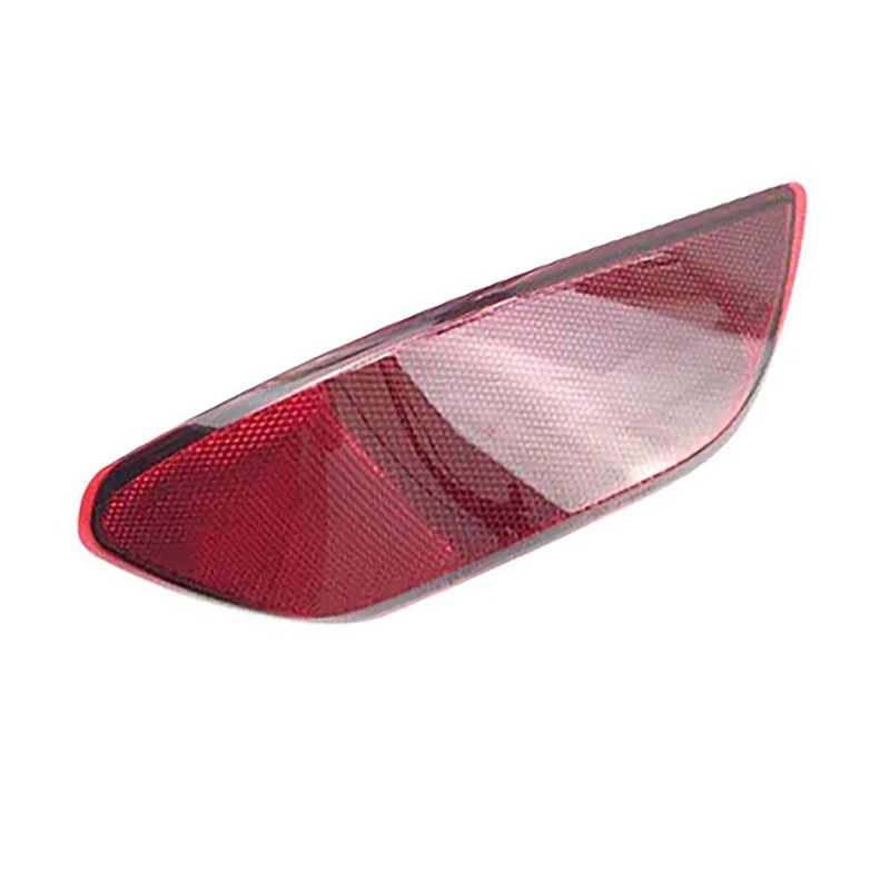 1/2pcs Car Rear Bumper Lights Cover Tail Fog Lamp Reflector For Porsche Cayenne 2011- 2014