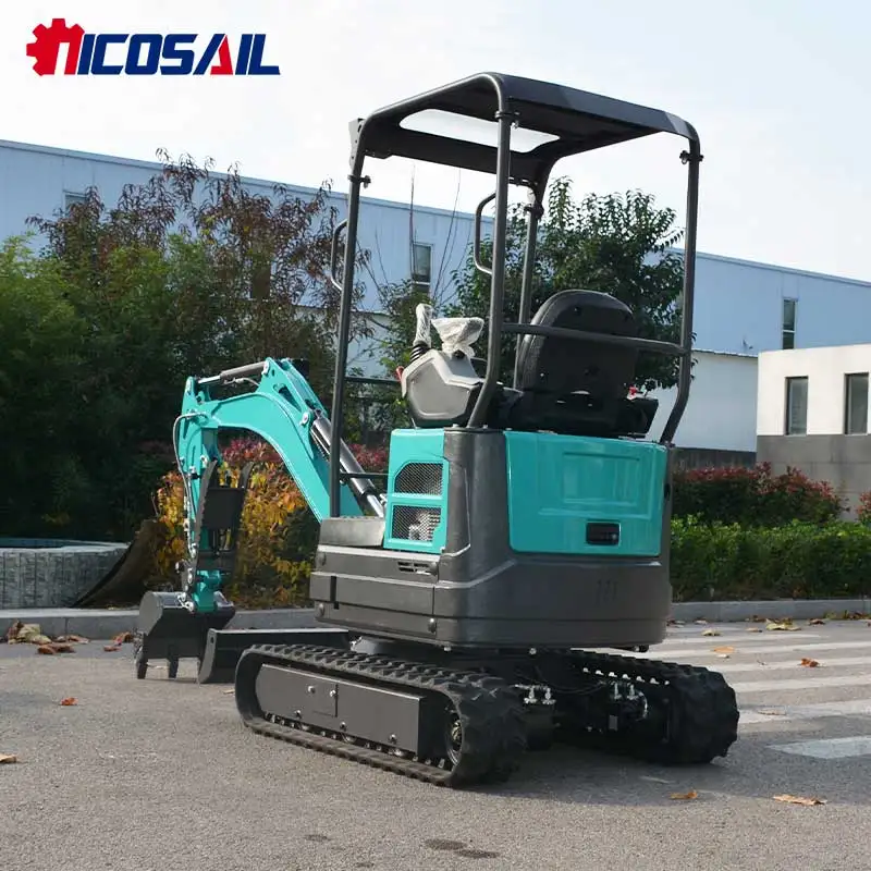 حفارة صغيرة جديدة للبيع، نوع الزاحف، مصممة للنباتات الصناعية وكفاءة العمل في المزرعة #3