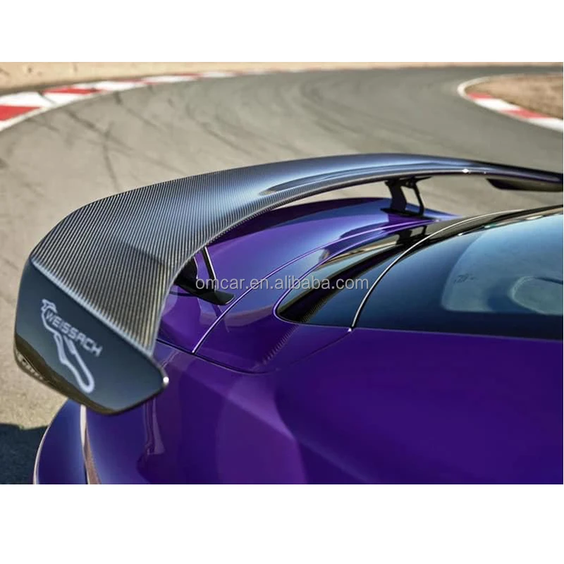 Auto-Refit-Teile für Taycan Weissach Style Dry Carbon Fiber Rear GT Spoiler Rear Wing für Porshce Taycan Sedan Body Kit