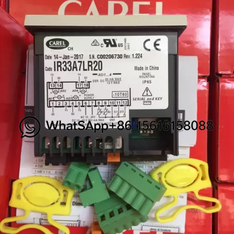 Italian Carle Thermostat IR33A7LR20 IR32D00000 IR32DOOOOO Temperature Controller HVAC Refrigeration Spare Parts Digital