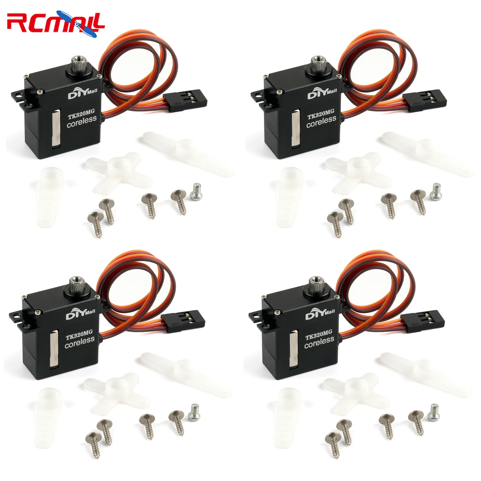 4PCS Micro Servo Co…