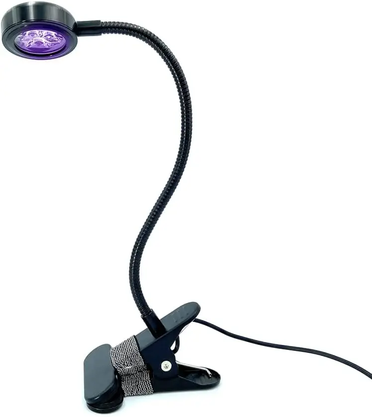 

5W Gooseneck UV Resin Curing Light for UV Resin molds Jewelry Making DIY Crafts and gooseneck uv lamp for Gel x Nails