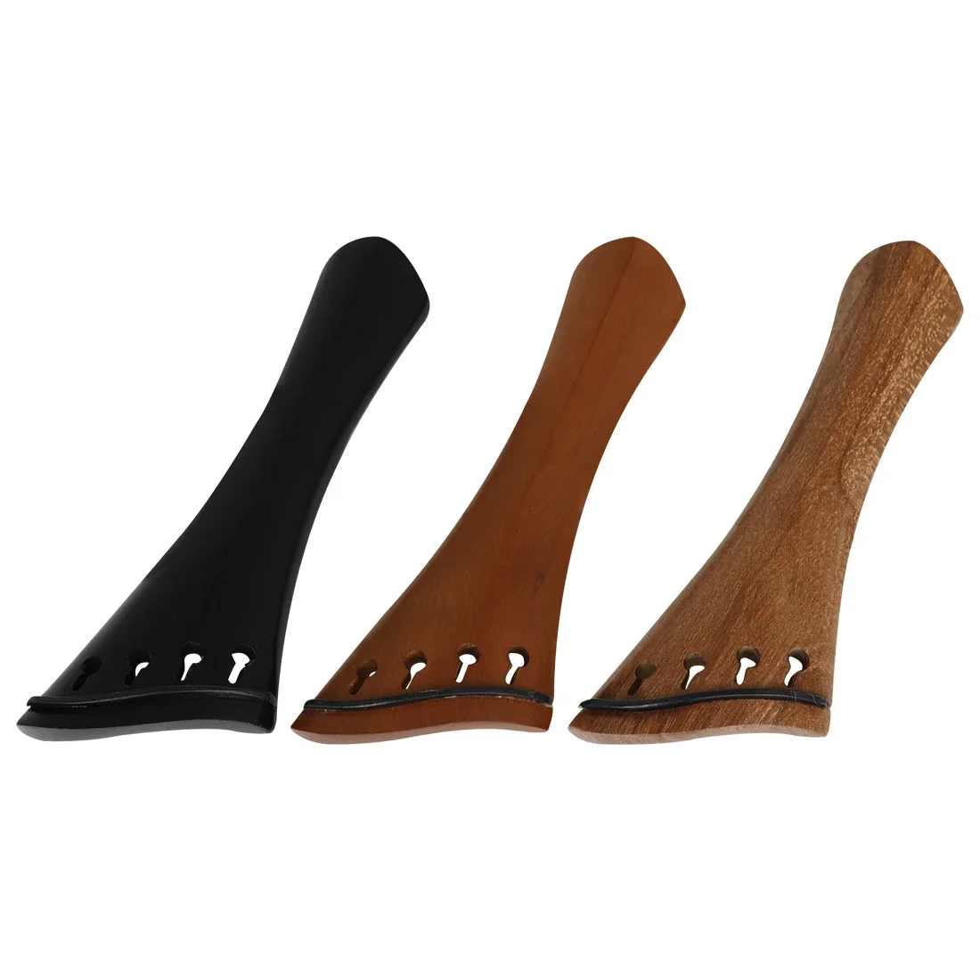 4/4 Violine Abgeschrägte Kante Platte Datum Holz Suzuki Ebenholz Violine Saitenhalter Massivholz Keine Verformung Professionelle Violine Zubehör