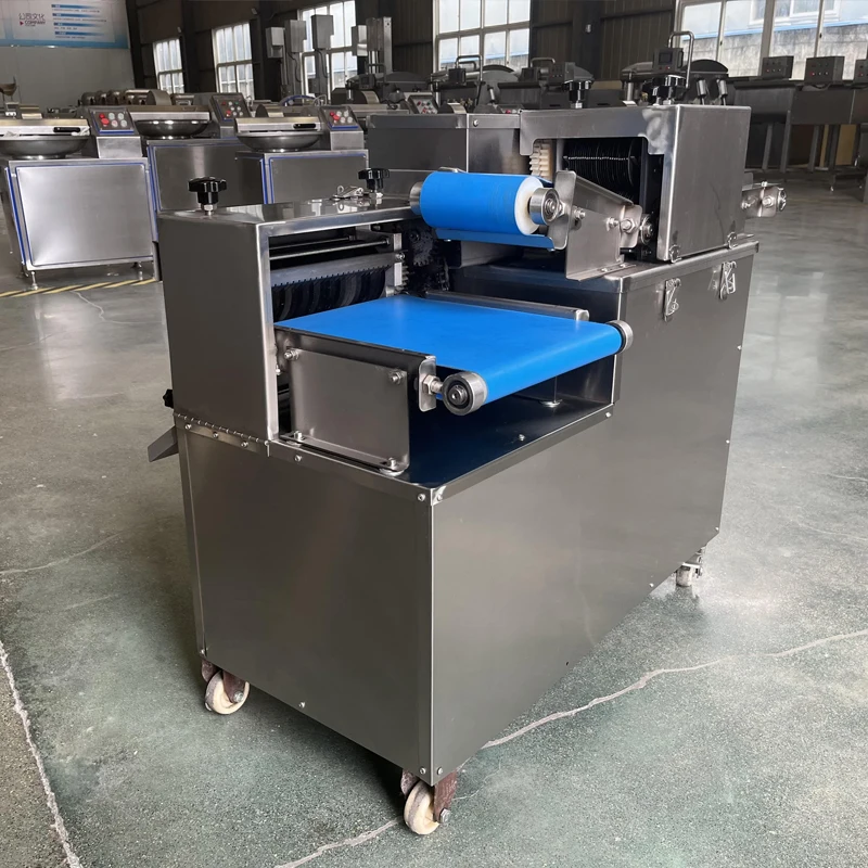 

Commercial Fresh Meat Cutter Small Table Stainless Steel Pork Beef Dicer