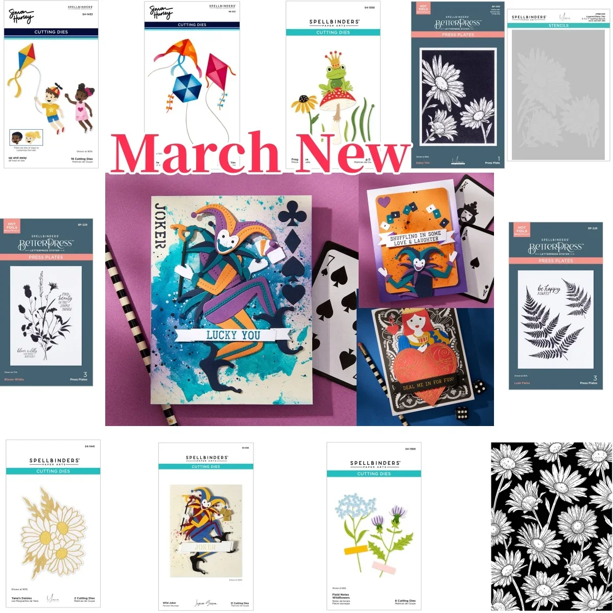 

2025 Spring New Flowers Froggy Kite Sentiments Cutting Dies Press Plate Stamps Stencil DIY Scrapbook Craft Decoration Embossing