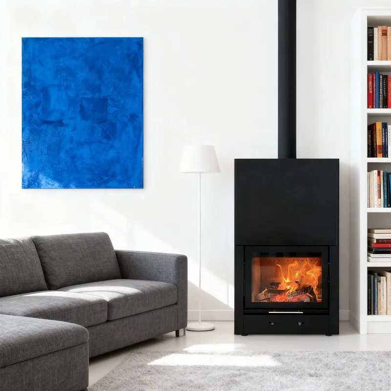 Authentic Wood-Burning Fireplace Logs Vintage-Style Commercial & Residential Heating Wood-Fueled Indoor Floor Heating