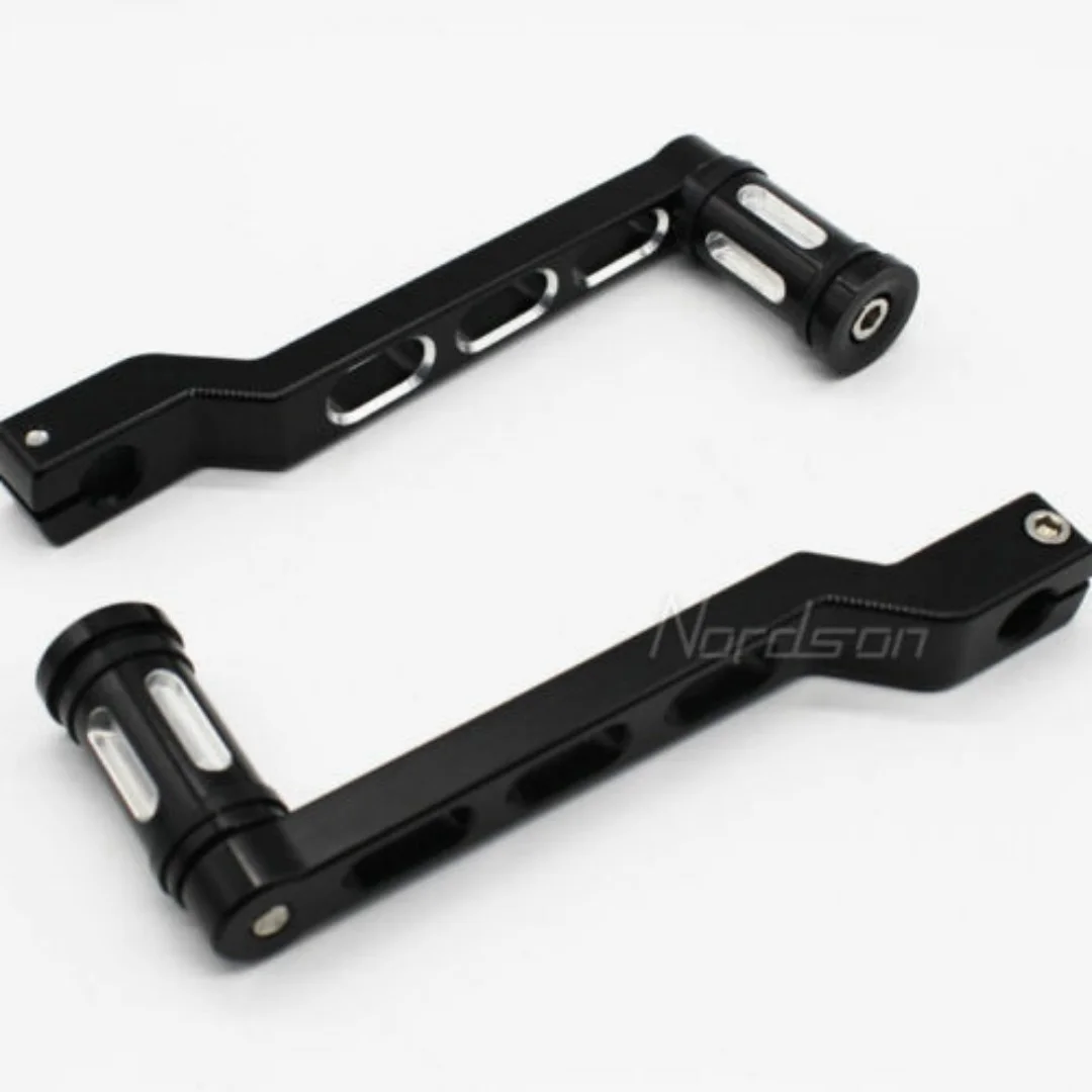 Nuoxintr 25 مللي متر CNC دراجة نارية المقود القبضات مسند القدمين حافة قطع رافعة تحول شيفتر الوتد ل هارلي الإنزلاق الطريق الملك الخامس قضيب سوفتيل