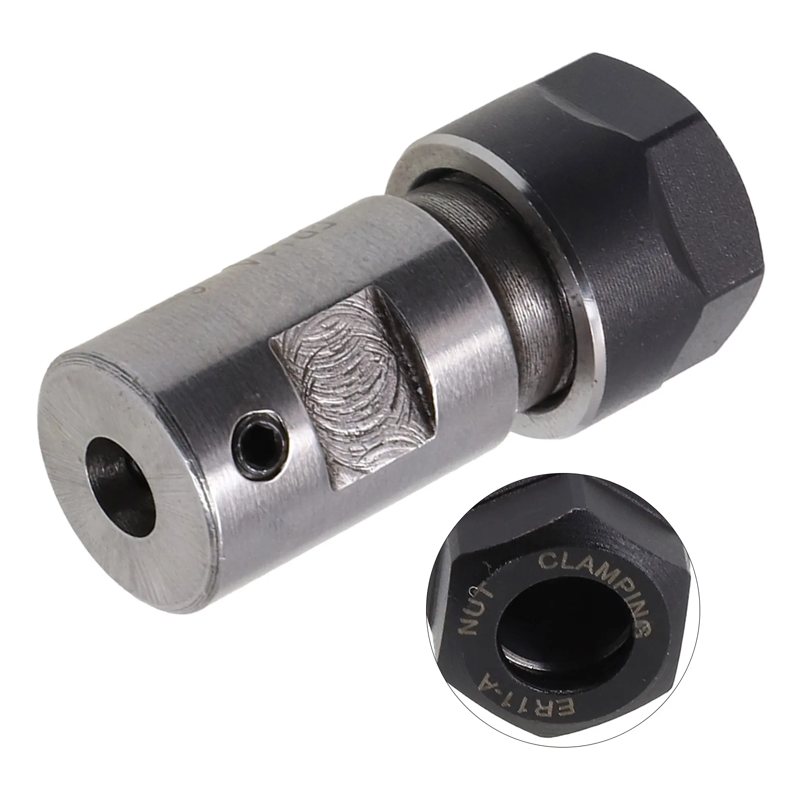 And Practical Shaft Collet ER20A-16mm ER20A-8mm Silver And Black Type A 1 Pcs ER11 ER16 ER20 ER11A-5mm  And Practical