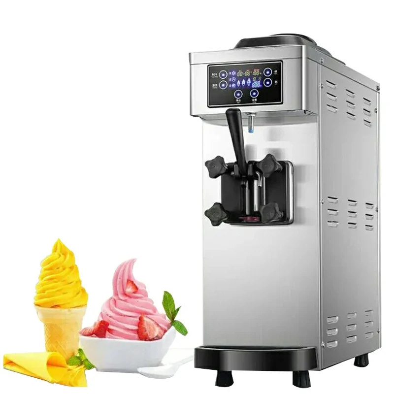 

Best Seller Ice Cream Machine Soft Ice Cream Making Machine 1 Flavor Vending Machine