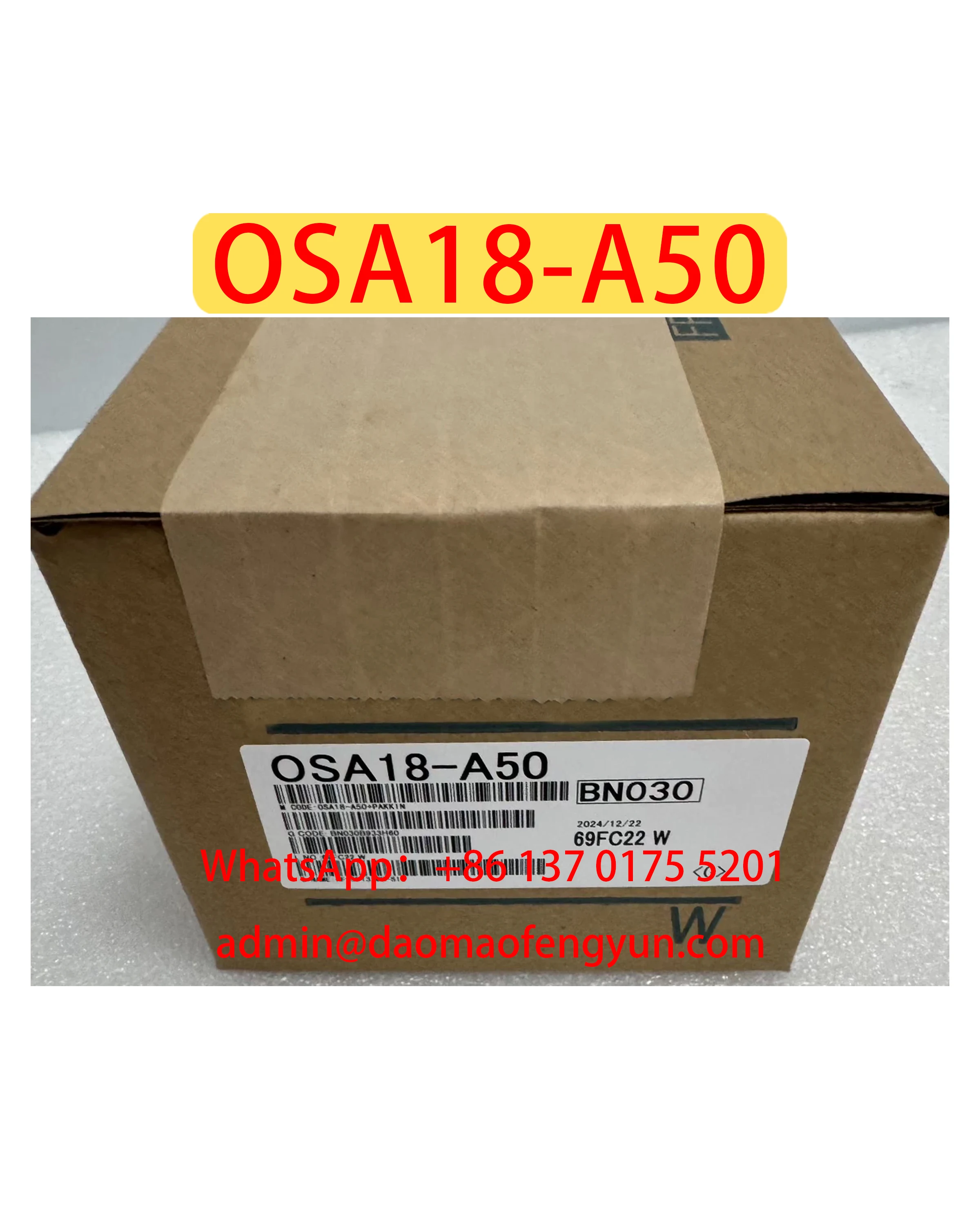 OSA18-A50 Brand New Encoder，Complete Packaging，Enter motor data for free，Fast Shipping
