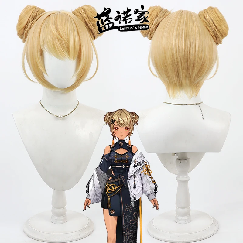 

NIJISANJI Virtual YouTube Kamiari Kyubey Cos Косплей Парик Хэллоуин Карнавал Вечеринка Опора Синтетические волосы Термостойкое волокно