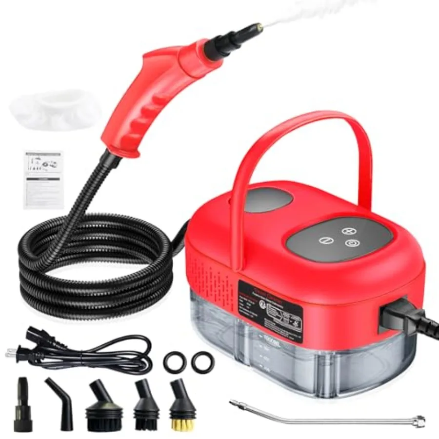 

Handheld Steam Cleaner with Touch Screen Portable Steamer for Cleaning Hand Held Steamer Cleaner Pressurized Hand Steam Cleaner