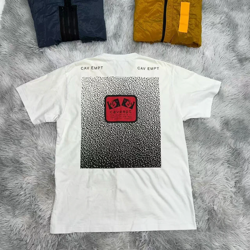 

CAVEMPT T-shirts High Quality Cotton Classic Portrait Print Short Sleeve Casual Men Women Tee