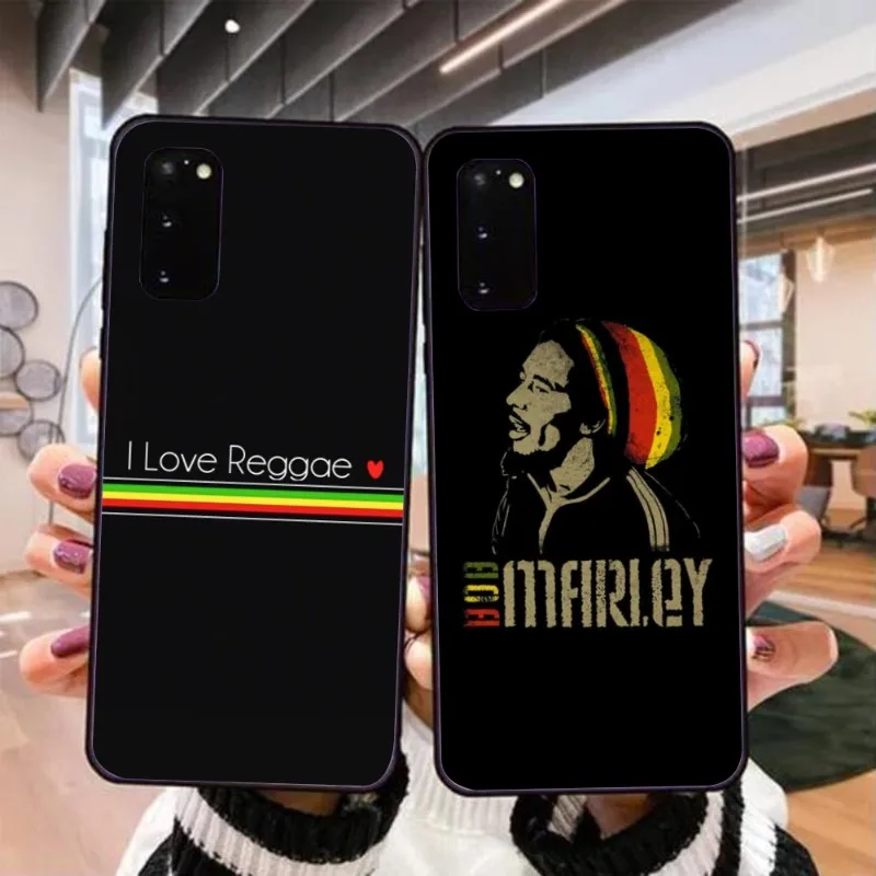 Reggae Marley Mobile Cell Phone Case for Realme GT 2 9i 8i 7i Pro X50 X2 C35 C21 C20 C11 C3 Black Soft Phone Cover Funda