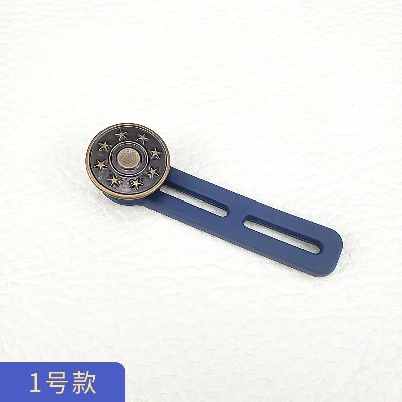 5/20 Pcs  Sewing Buttons Adjustable Disassembly Retractable Jeans Waist Button Metal Extended Buckles Pant Waistband Expander