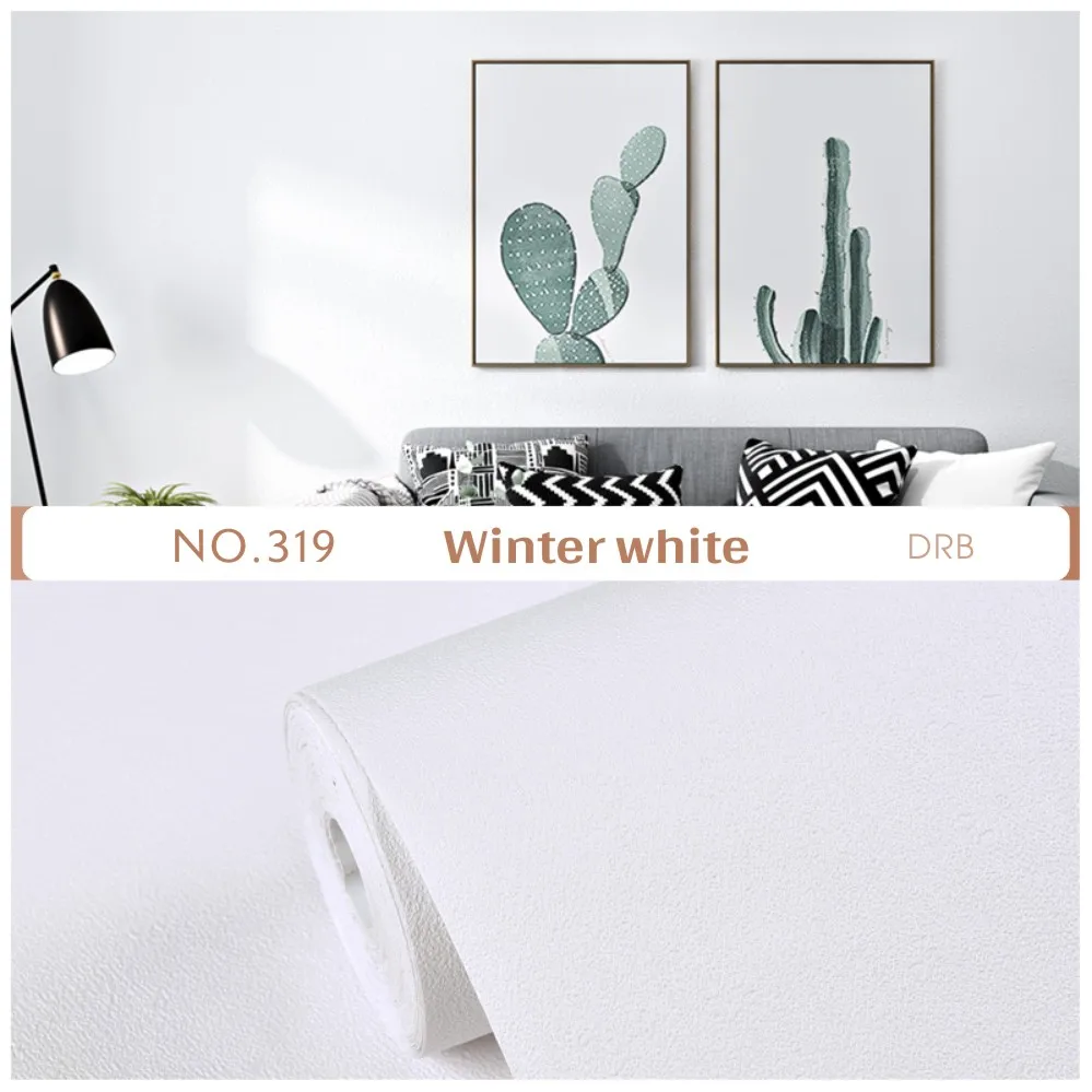 Matte White DIY PVC Self-adhesive Wallpapers Renovation Wall Sticker Restore Kitchen Closet Furnitures Cabinets Decoration Films