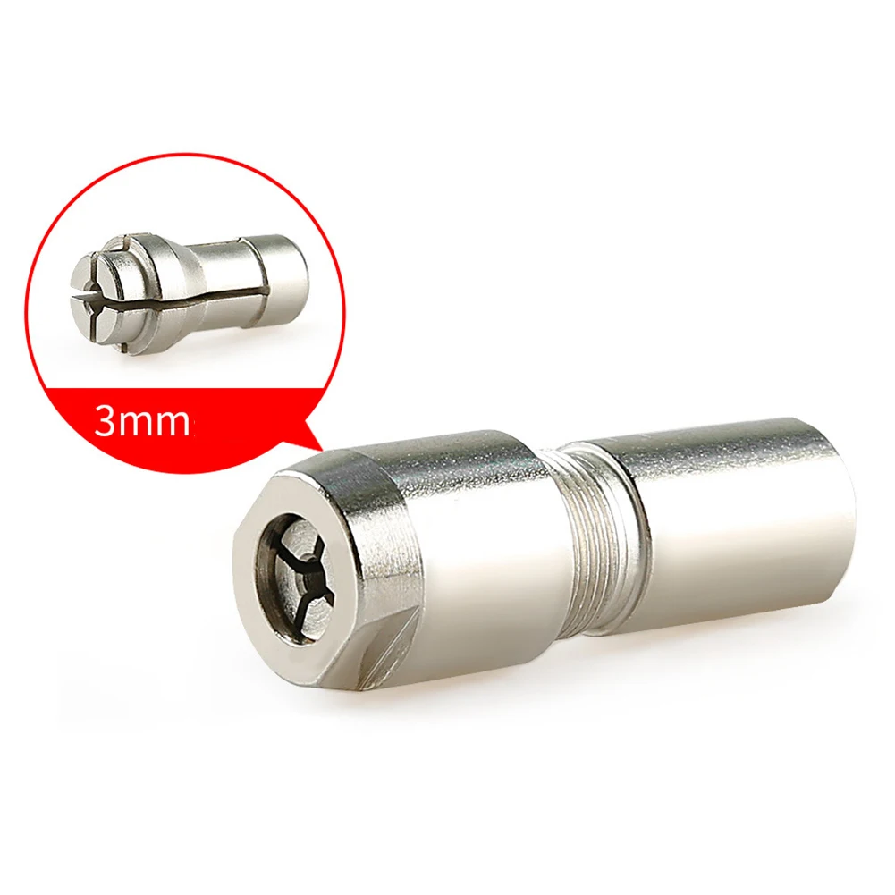 High Carbon Steel Angle Grinder Modified Adapter for Straight Grinder Chuck Compatible with 100 Type Angle Grinders