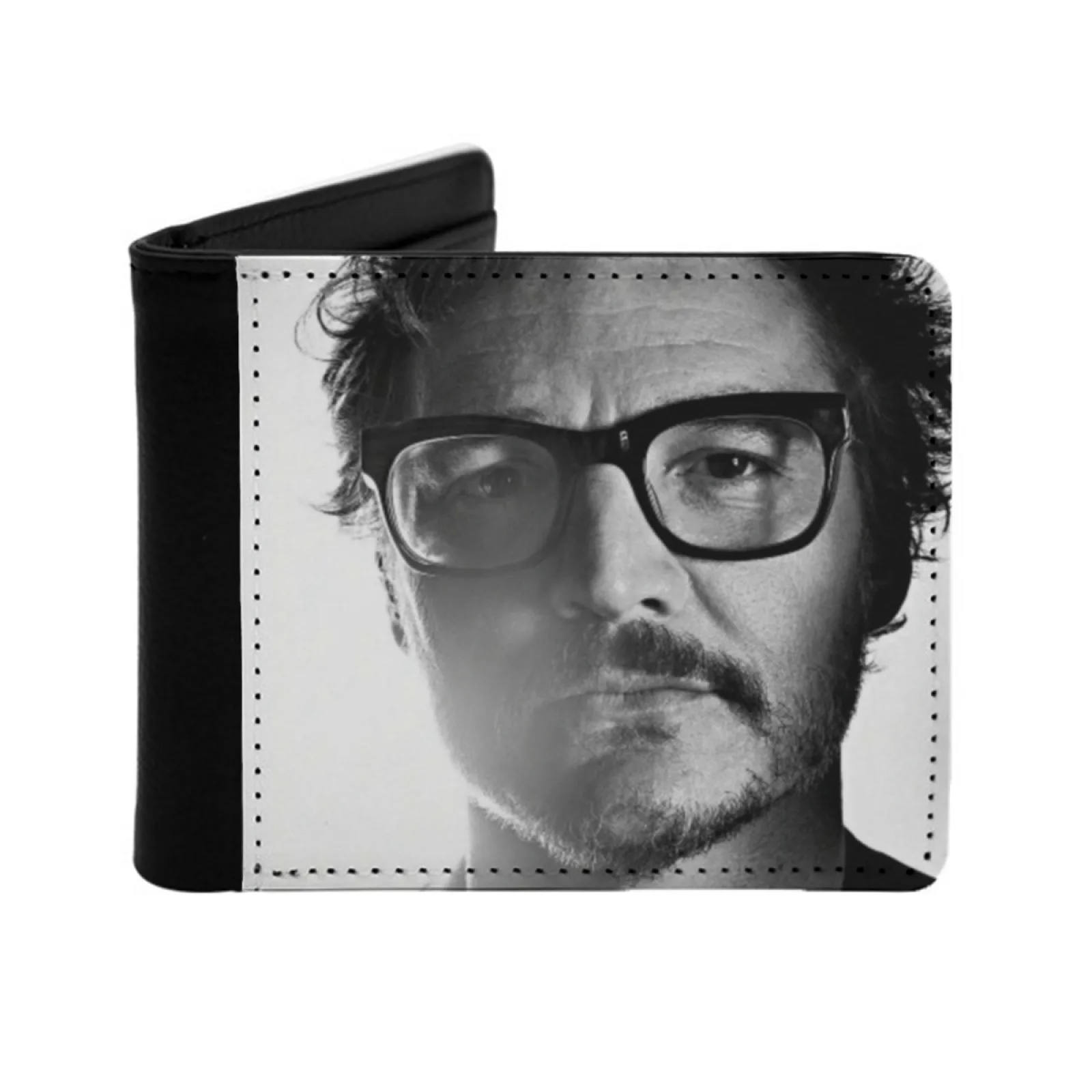 Pedro แว่นตาหนังผู้ชายกระเป๋าสตางค์ผู้ถือบัตรเครดิตกระเป๋าสตางค์สีดํากระเป๋าสตางค์ Pedro Pascal Pedro Pascal นักแสดงตลก Javier Pe ? ก