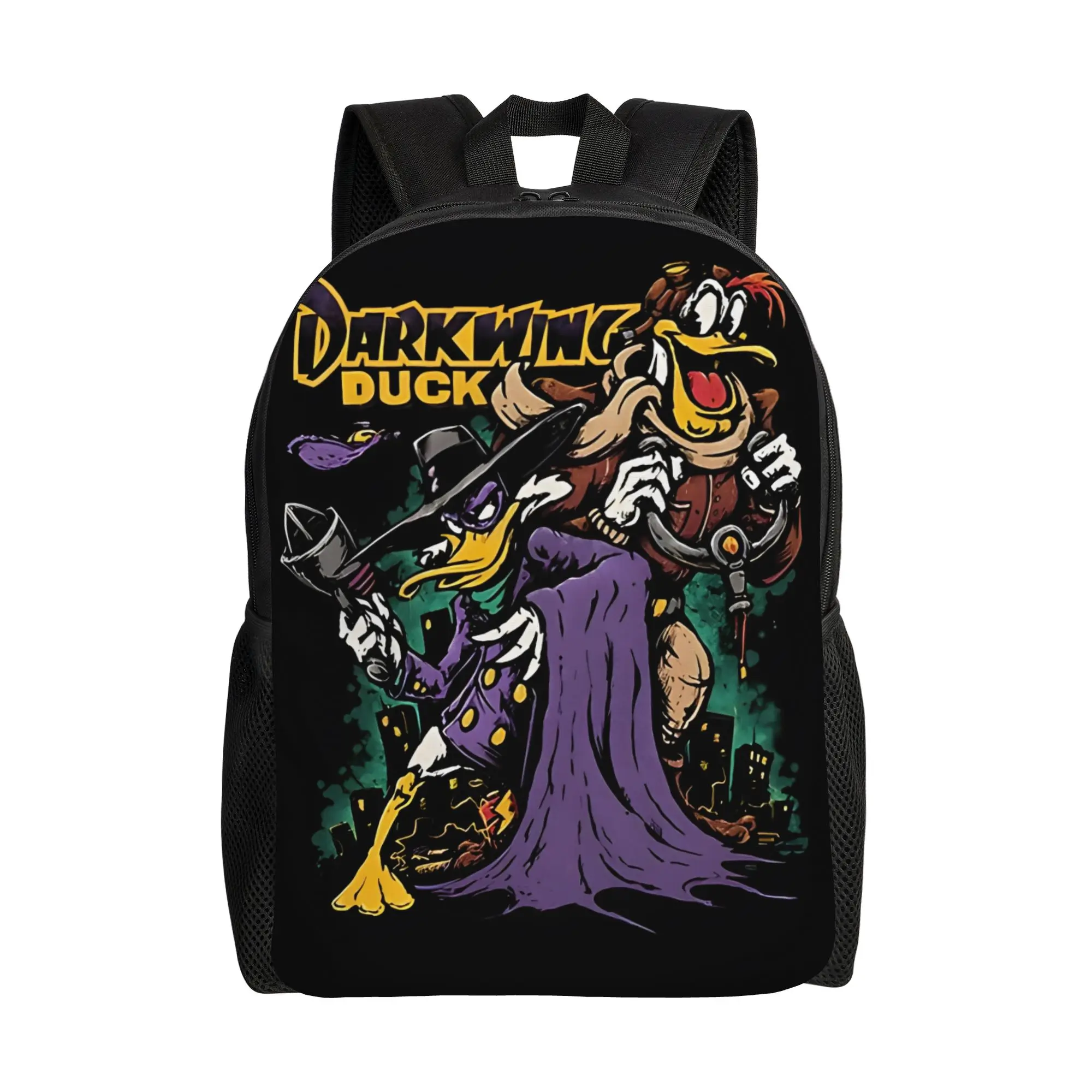 

Back to school season Classic Darkwing Duck 13 Shower Curtain Knapsack Walt Cartoon For Women Knapsack Backpack