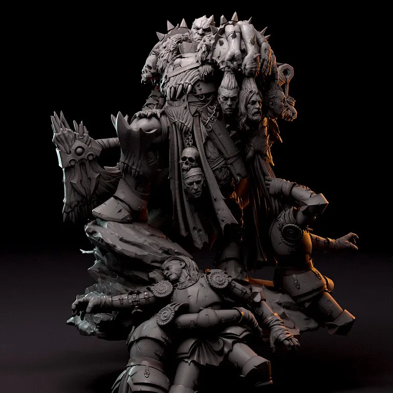 1/24 Resin soldier kit colorless, self assembling and coloring   A-2363