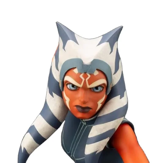 FSTW008 Star Wars The Clone Wars Young Ahsoka Tano Anakin Anime Action Cartoon Figure Modello come regalo per la decorazione della collezione