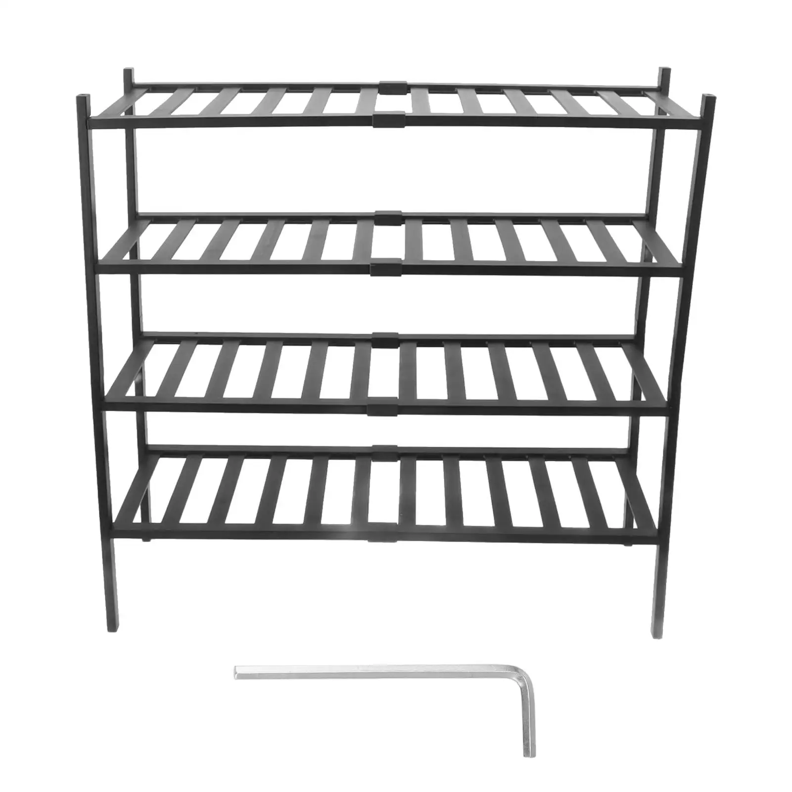 Multifunctional Stackable Waterproof Shoe Rack - Space-Saving Closet Organizer for balcony & for corridor