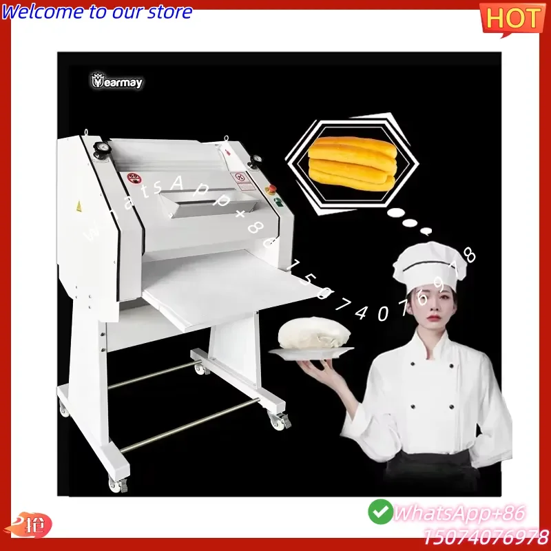 2026 Yearmay Bakery Equipment French Baguette Bread Dough Maker Rolling Making Machine French Bread Roller Baguette Moulder