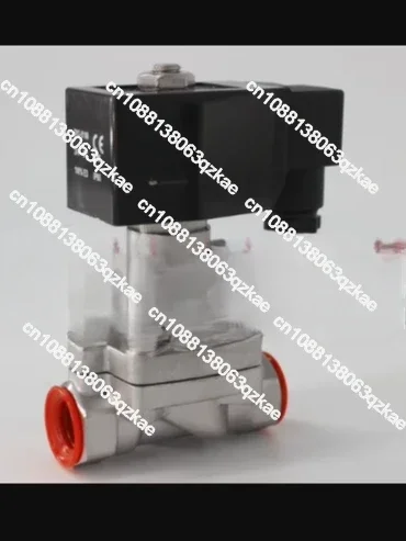 25Kg stainless steel high pressure solenoid valve high pressure water valve air valve water gas 2.5MPA4 points 6AC220V