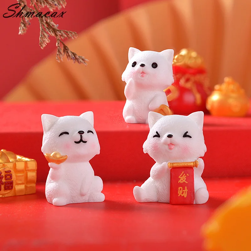 Cartoon Fortune Dog Creative Home Desktop Decoration New Year Ornaments Car Decoration