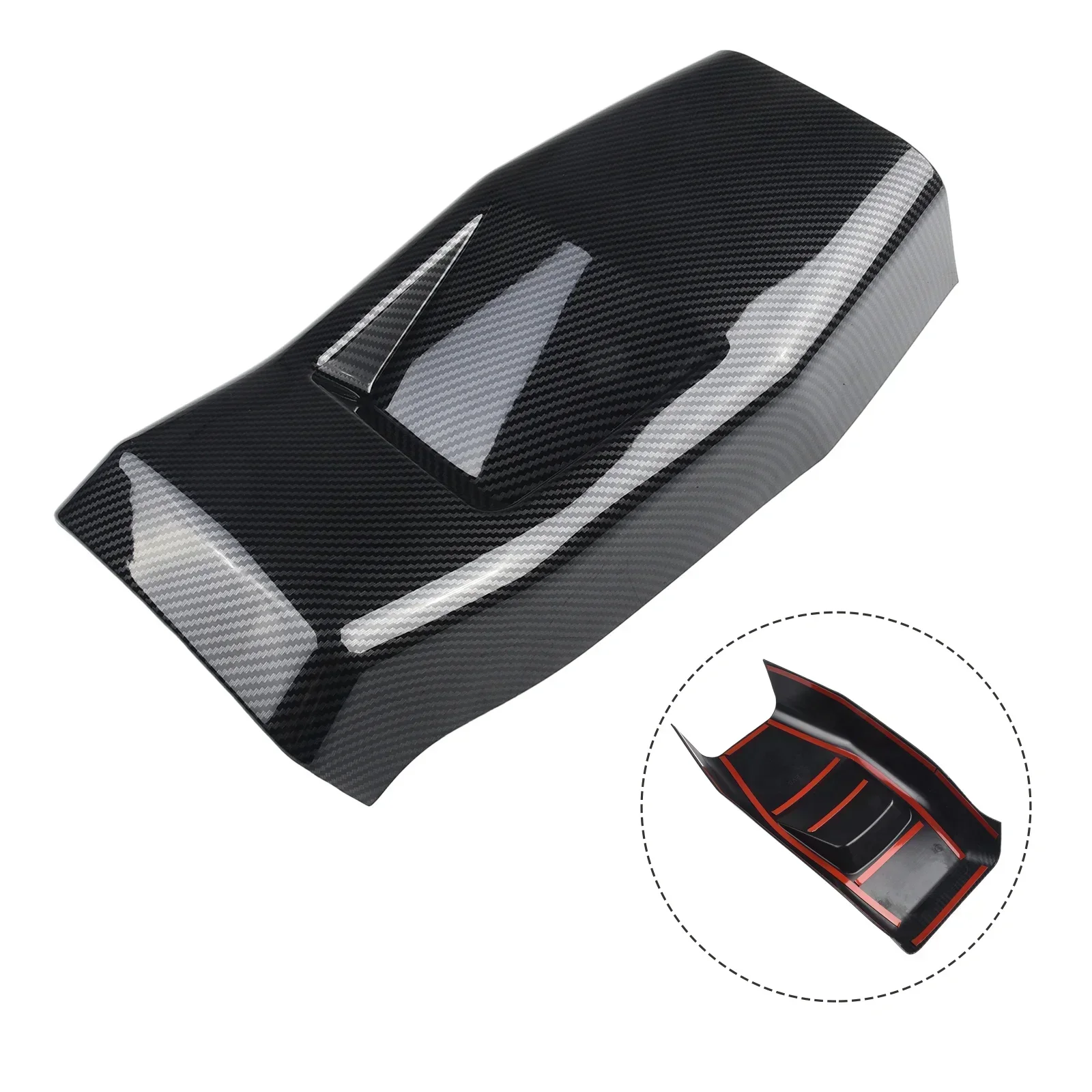 For KIA EV6 (22 23) Innovative Carbon Fiber ABS Rear Vent Outlet Trim to Enhance Vehicle Aesthetics and Protection