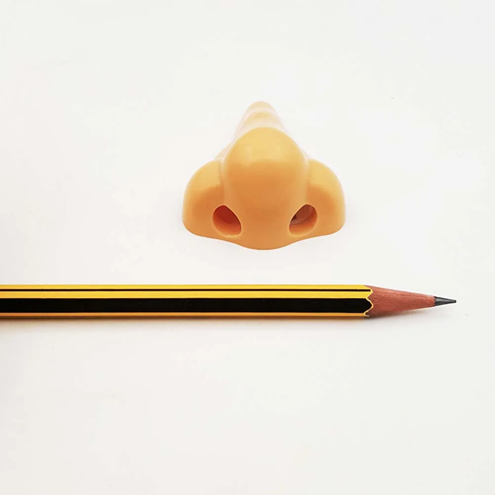 

2 pcs Nose Shape Pencil Sharpener Fun Stationery Supplies Students Creative Manual School Desk Office Realistic Design Writing