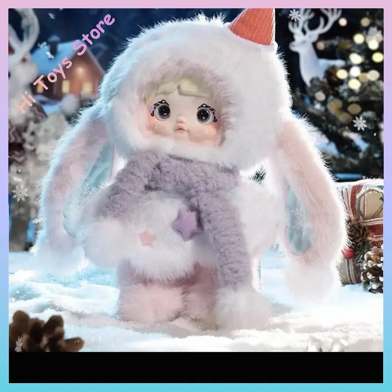 

Аутентичный клейкий рис Nommi для малышей, волшебная рождественская ночь, плюшевая слепая коробка, сумка, очаровательная милая кукла, подарок на день рождения для девочек