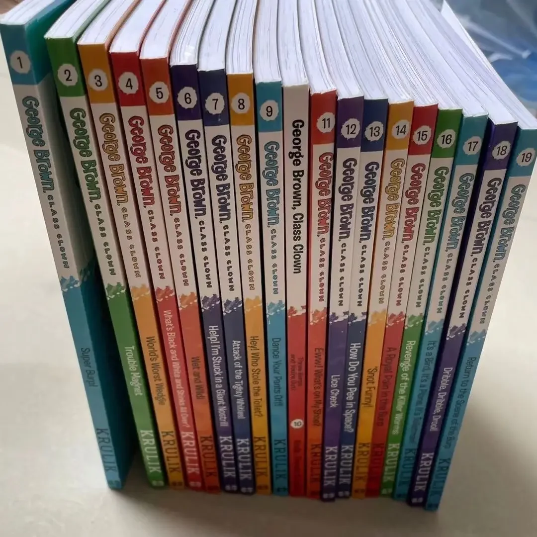 رواية الفصل للأطفال جورج براون كلاس المهرج 19 مجلدًا #2