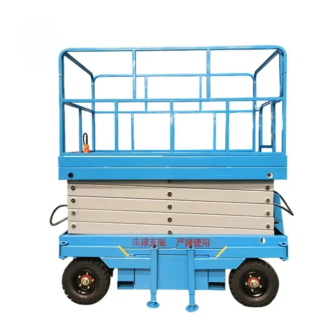 6m 8m 10m Reparación aérea Mantenimiento Equipo de ascensor Plataforma de trabajo Mesa elevadora Elevador de tijera con CE