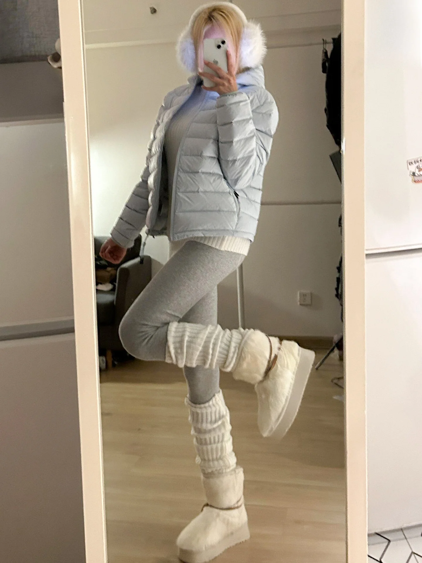 Ay Fce doublé pantalons de Yoga femmes taille haute Thi vêtements d'extérieur chauds automne hiver nouveau Sle ajustement serré pieds couche de Base pantalon