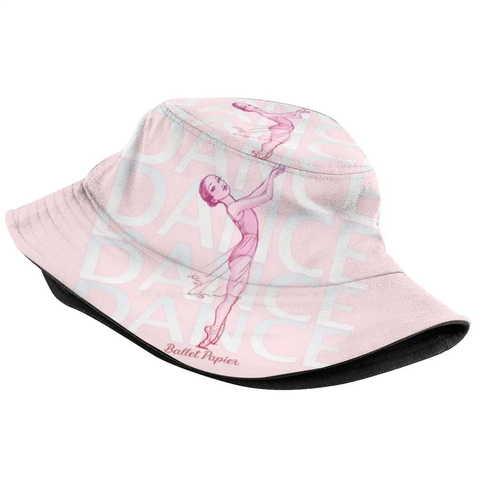 Believe In Yourself Sun Cap Fisherman Hat Bucket Hats Ballerina Tutu Dancers Dance Teacher Dance Lover Poses Nutcracker Black