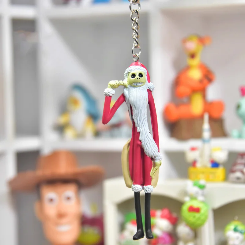 The Nightmarese BeforeChristmas Cartoon Character Children's Gifts Jackes Action Figures Model Toy Pendant Keychain