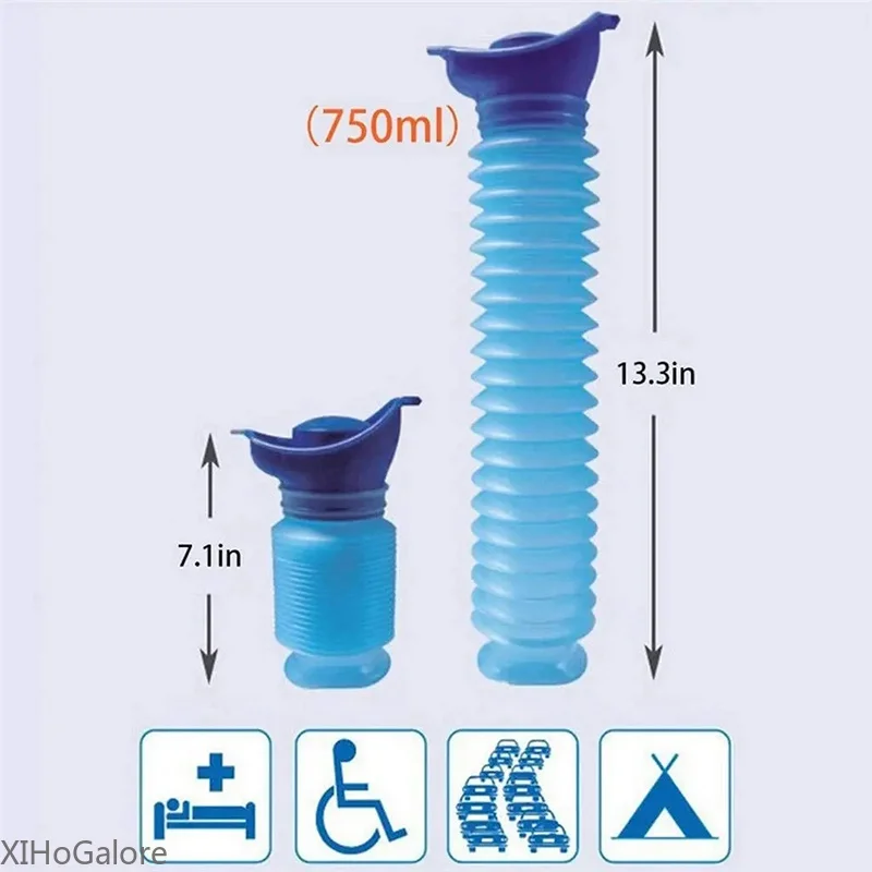 Portable Urine Toilet Aid Car Travel Outdoor Adult Urinals For Man Woman Children Potty Funnel Peeing Camping Toilet view 3