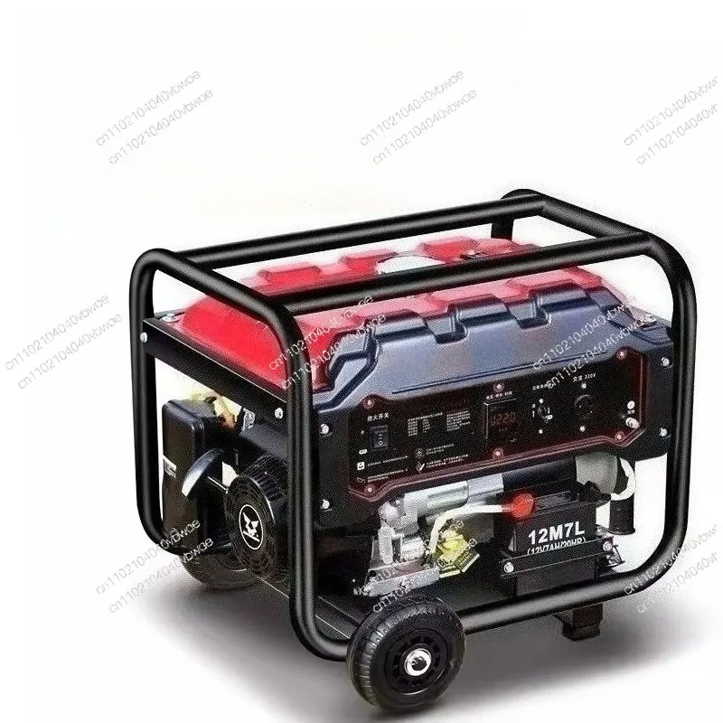 Generator Set 220V Household 380V Small 5kW/6/8/10kW Single Cylinder Three-phase Silent