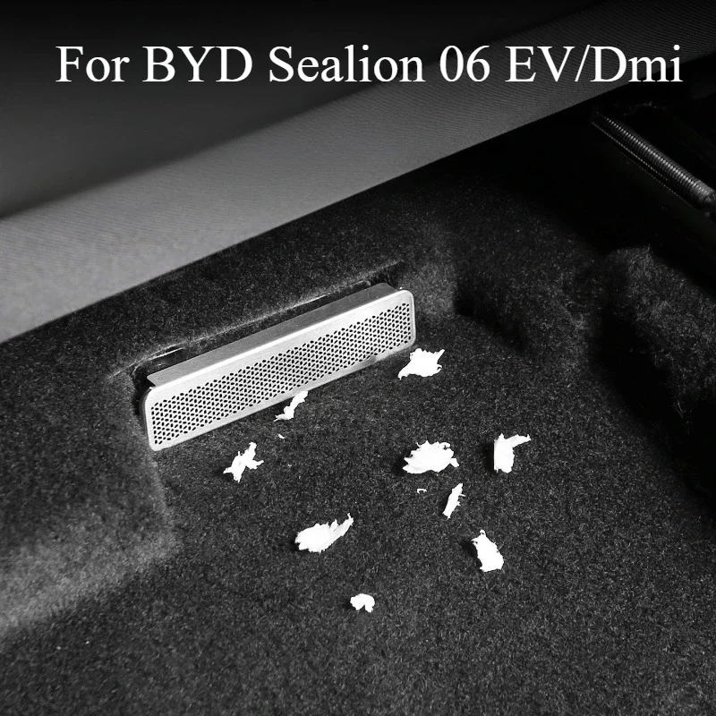

Для BYD Sealion 06 EV и Dmi задний под сиденьем, воздушный пылезащитный чехол, защитная маска, модифицированные комплекты кузова, аксессуары для интерьера автомобиля