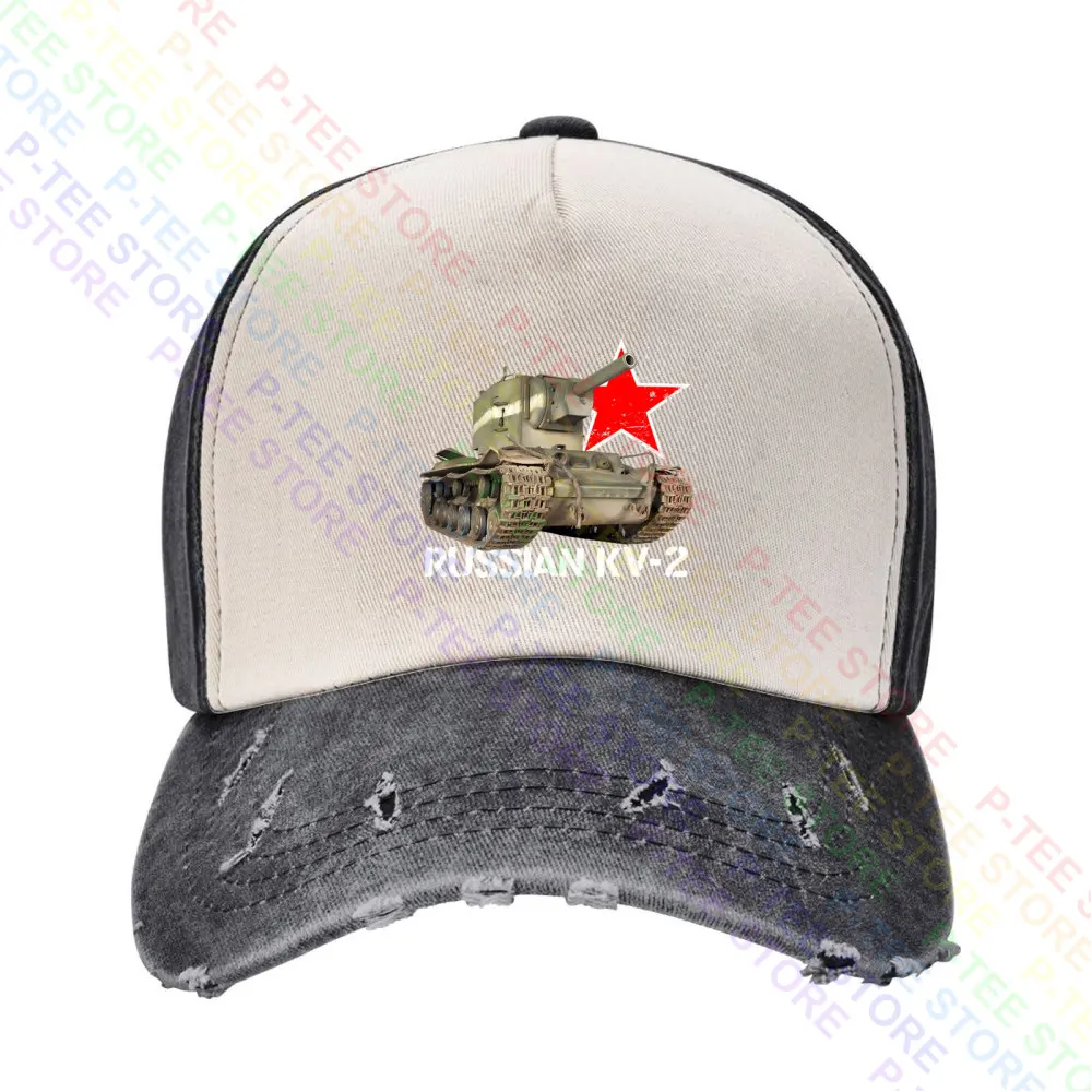 Russian Kv 2 Tank Ww2 Military Armour World Of War Tanks Eastern Front Baseball Cap Snapback Caps Knitted Bucket Hat