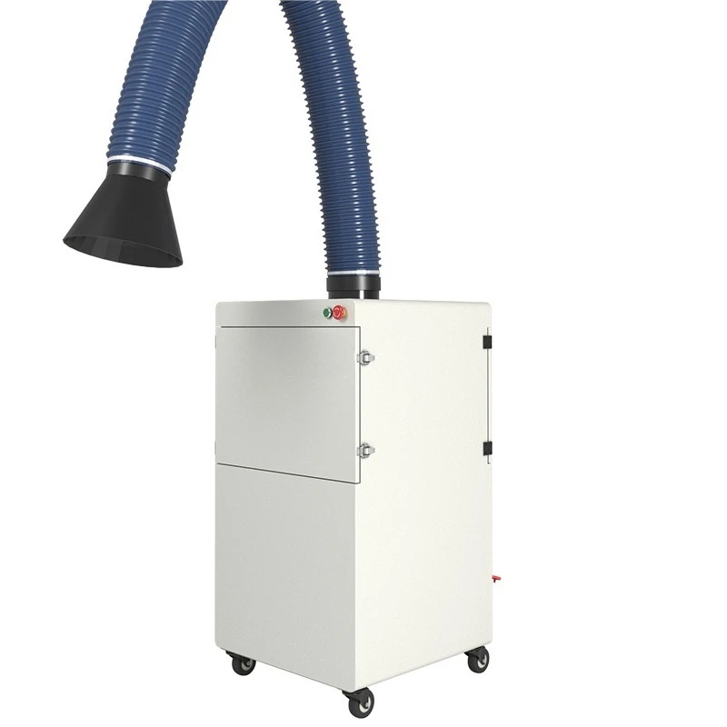 Cutting fume purifier Industrial polishing Grinding rotor Ash removal Welding dust collector