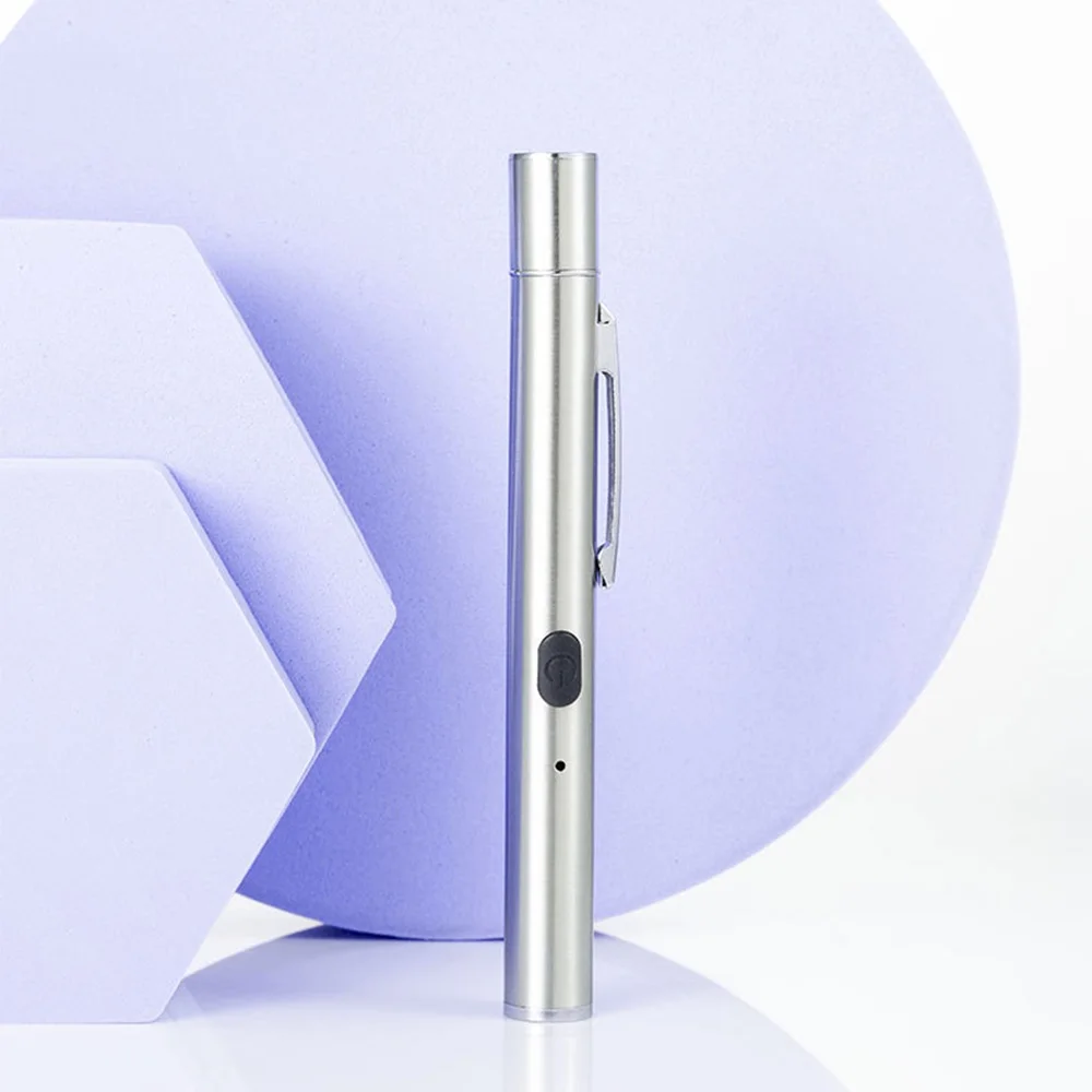 365nm UV Black Light Pen Flashlight USB Charging Money Ore Moldy Food Pet Stains Cat Tinea Leakage Invisible Ink Marker Checker