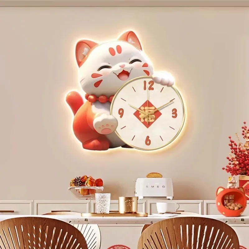 Lightweight Mural Wall Clocks Interior Aesthetic Modern Bedrooms Design Silent Wall Watch Show European Reloj Room Decoration
