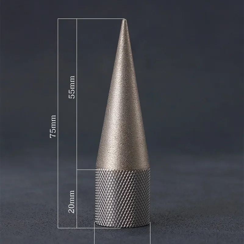for Round Punch Sharpener Hand DIY Leather Grinding Tool