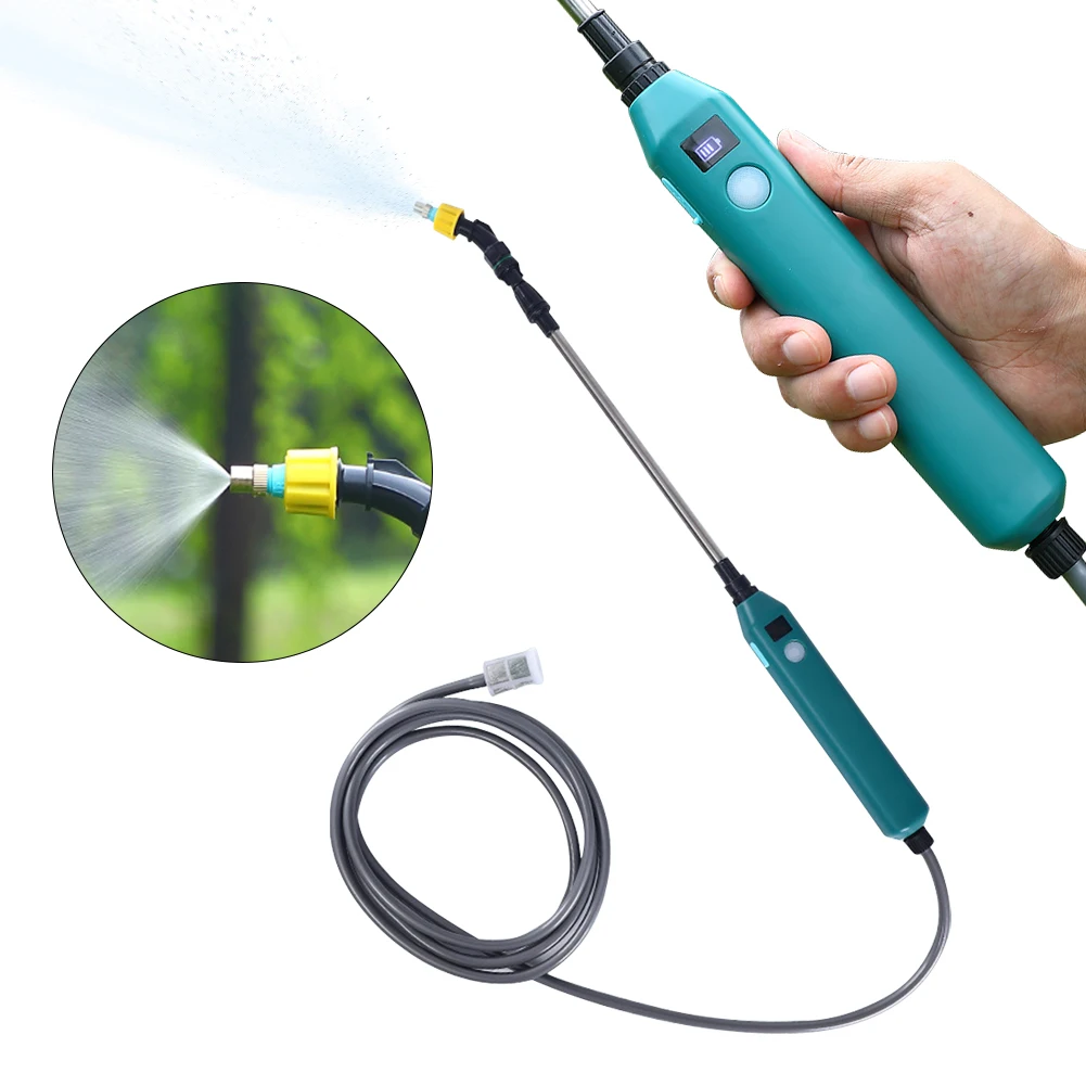 

5 L Portable Electric Sprayer with 2 Mist Nozzles USB Rechargeable Electric Sprayer Electric Garden Sprayer for Orchard Watering