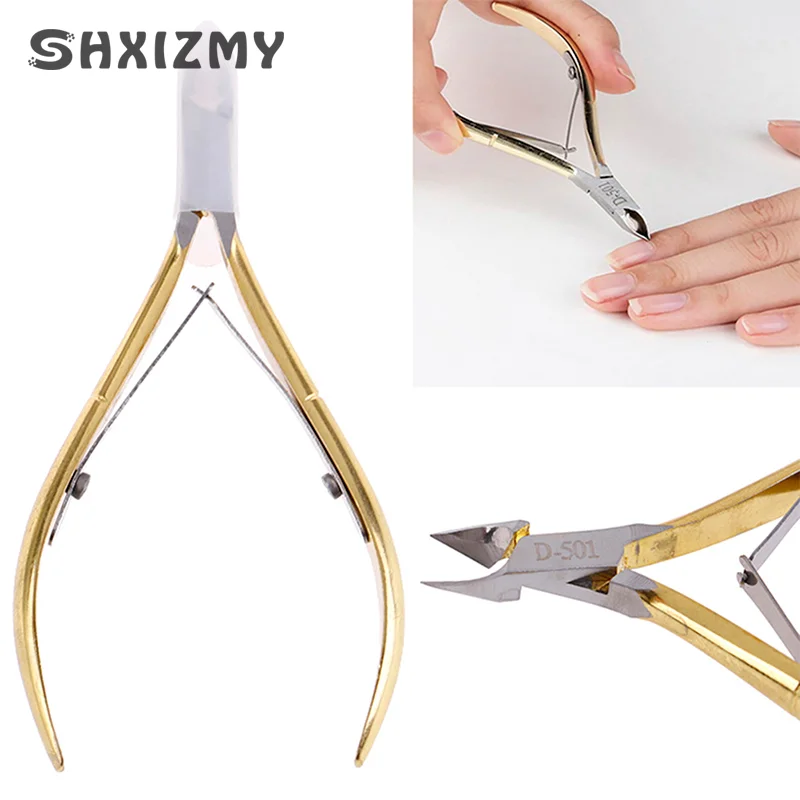 6mm Blade Fingernail Toenail Cuticle Nipper Trimming Stainless Steel Nail Clipper Cutter Cuticle Scissors Plier Manicure Tools