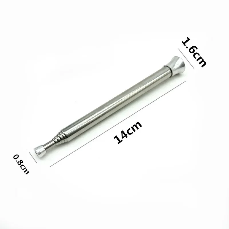 Portable Outdoor Camp Cooking Blow Fire Tube Portable Camping Pipe Survival Tools Metal Smooth Fire Blower Fire Starter