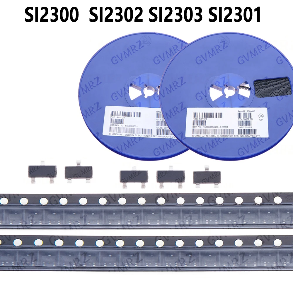 50/100/3000PCS SOT23-3 SI2300 SI2301 SI2302 SI2303 SI2304 SI2305 SI2306 SI2307 SI2308 SI2309 SOT23-3 voltage regulator IC