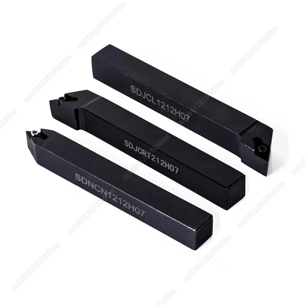 

New 4Pcs Turning Tool Sets S12M-SDUCR07 SDJCL1212H07 SDNCN1212H07 SDJCR1212H07 Lathe Boring Bar +10Pcs Carbide Insert DCMT070204